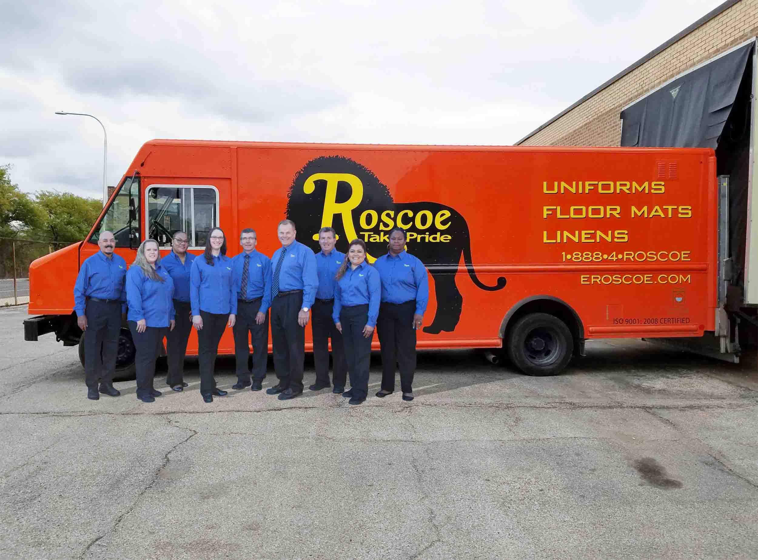 Roscoe team truck